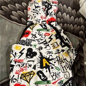 Colorful Graffiti Hoodie